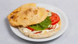 Sandwich with chorizo